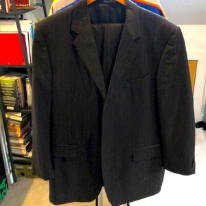 Men’s dark suit...